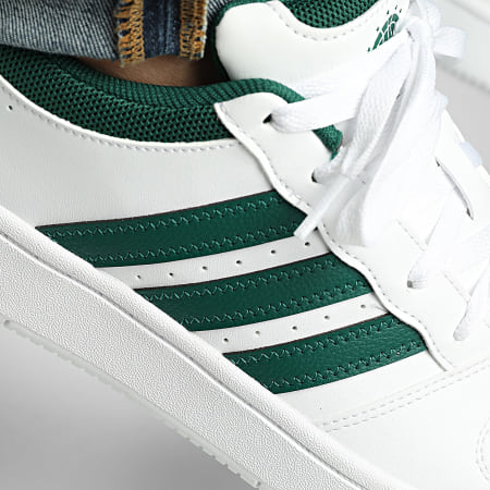 Adidas Sportswear - Baskets Hoops Classic KI1055 Footwear White Dark Blue Orbit Grey