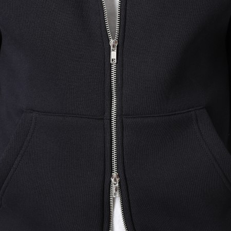 LBO - Camisola com Capuz com Zip 4132 Azul Marinho