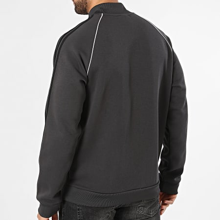 Adidas Originals - Veste Zippée A Bandes SST 2.0 KD5836 Gris Anthracite