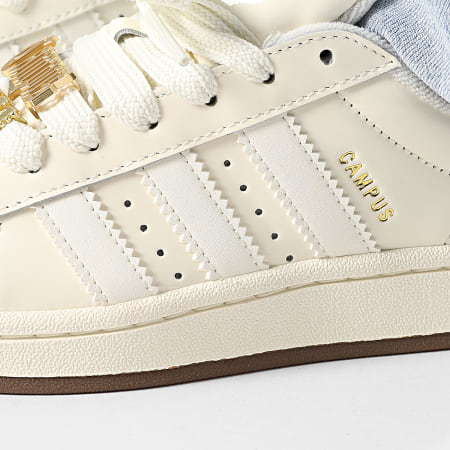 Adidas Originals - Baskets Femme Campus 00s IH4363 Off White Gold Metallic