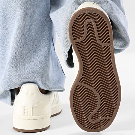Adidas Originals - Baskets Femme Campus 00s IH4363 Off White Gold Metallic