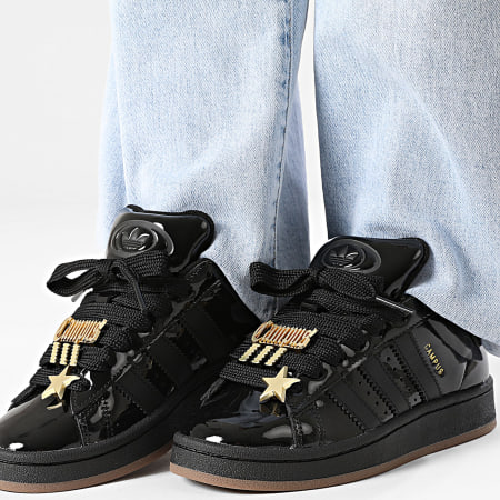 Adidas Originals - Baskets Femme Campus 00s IH4364 Core Black Gold Metallic