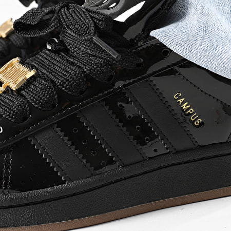 Adidas Originals - Baskets Femme Campus 00s IH4364 Core Black Gold Metallic