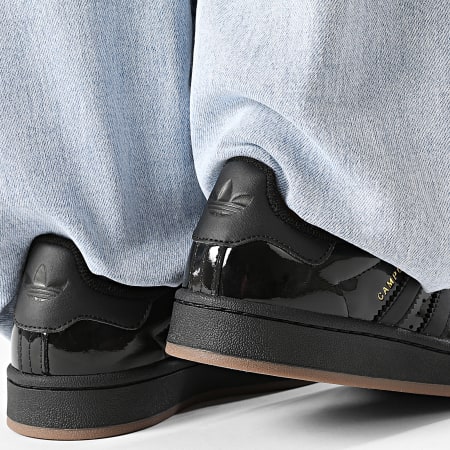 Adidas Originals - Baskets Femme Campus 00s IH4364 Core Black Gold Metallic