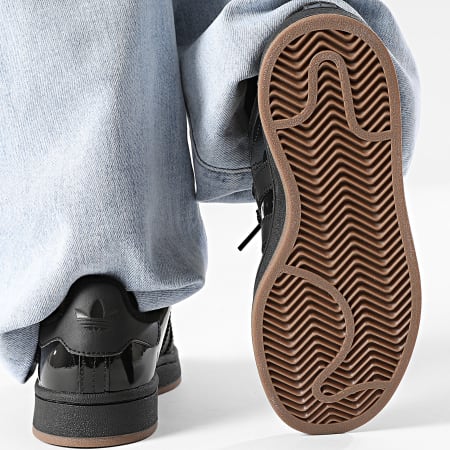 Adidas Originals - Baskets Femme Campus 00s IH4364 Core Black Gold Metallic