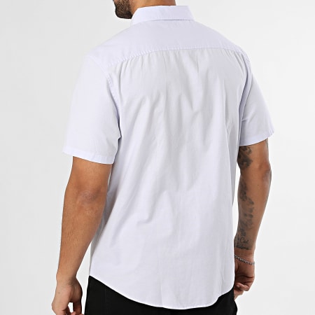 Calvin Klein - Chemise Manches Courtes M124 Bleu Clair