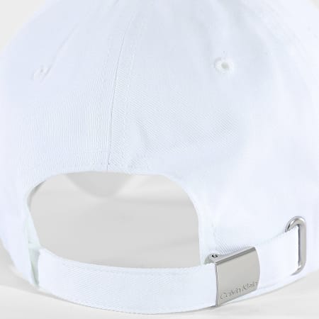 Calvin Klein - Casquette Monologo Woven Patch 5077 Blanc