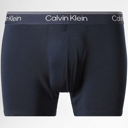 Calvin Klein - Lot De 5 Boxers NB4413 Noir Bleu Marine Bleu Turquoise Clair Gris