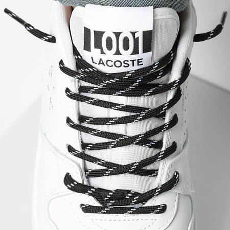 Lacoste - Sneakers L001 Pack aus 225 Weiß Schwarz x SUPERLACED