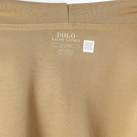 Polo Ralph Lauren - Sweat Zippé Capuche Original Player Beige Foncé