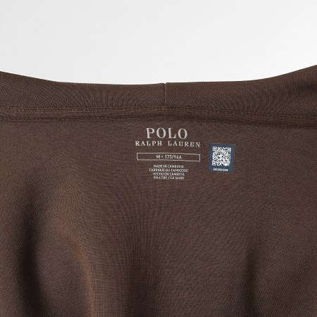 Polo Ralph Lauren - Sweat Zippé Capuche Original Player Marron