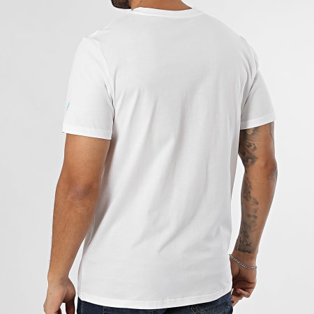 Puma - Camiseta OM Culture 781577 Blanco Turquesa