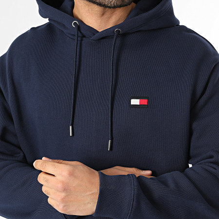 Tommy Hilfiger - Sweat Capuche Flag 2481 Bleu Marine