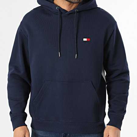Tommy Hilfiger - Sweat Capuche Flag 2481 Bleu Marine