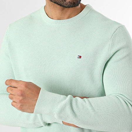 Tommy Hilfiger - Pull Essential Structure 6347 Vert Clair