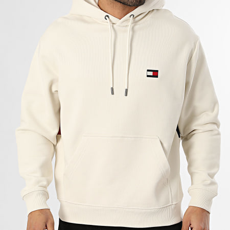 Tommy Hilfiger - Sweat Capuche Flag 2481 Beige