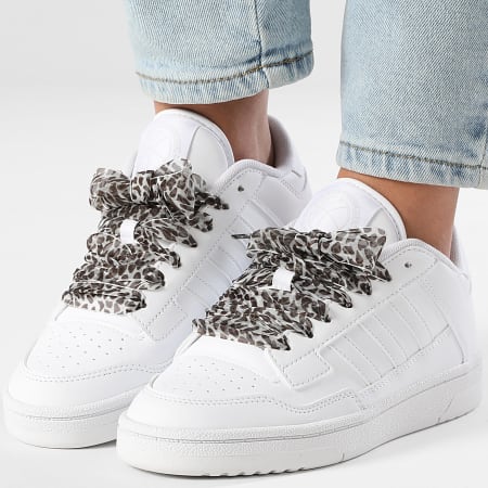 Adidas Performance - Zapatillas Mujer Rapid Court Low J KI8851 Footwear Blanco Dash Gris x SUPERLACED