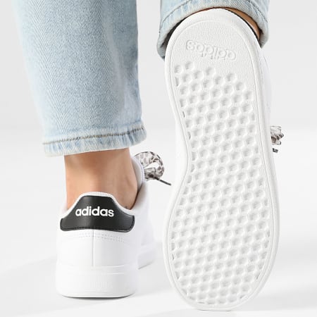 Adidas Sportswear - Baskets Femme Advantage Base 2.0 J IH8123 Cloud White Core Black x SUPERLACED