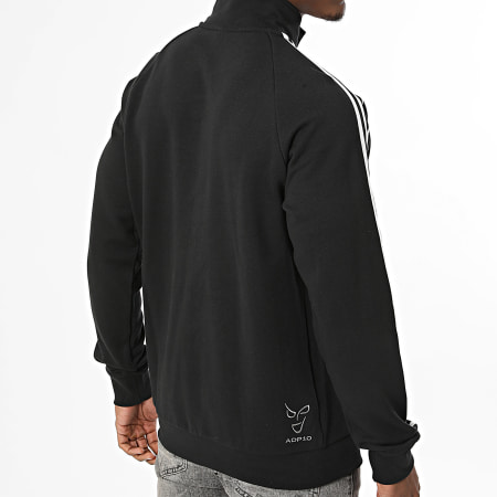 Adidas Originals - Sweat Col Zippé Juventus FC KD4453 Noir