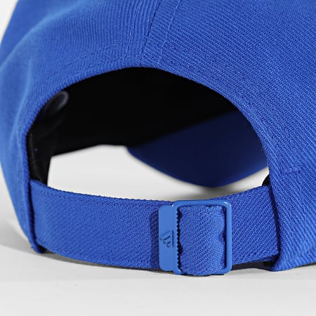 Adidas Sportswear - Casquette A Bandes FIGC Italie BB Cap KD7703 Bleu Roi Doré