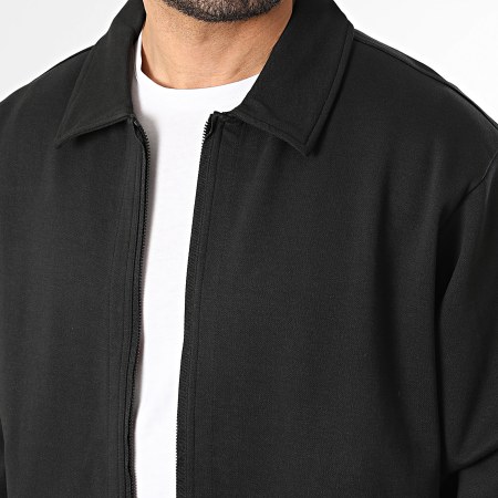 BOSS - Jacket Zipped Pe 50554869 Black - Ryses