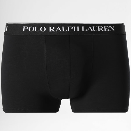 Polo Ralph Lauren - Lot De 3 Boxers Noir Beige Violet