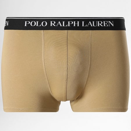 Polo Ralph Lauren - Lot De 3 Boxers Noir Beige Violet