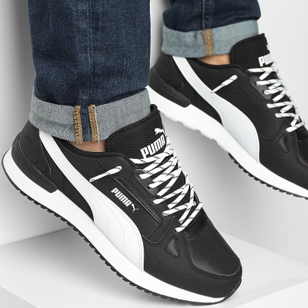 Puma - Zapatillas R78 Cyclone 404648 Puma Negro Puma Blanco x SUPERLACED