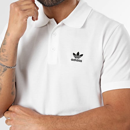 Adidas Originals - Polo Manches Courtes Essential JW6084 Blanc