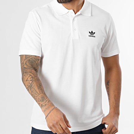 Adidas Originals - Polo Manches Courtes Essential JW6084 Blanc
