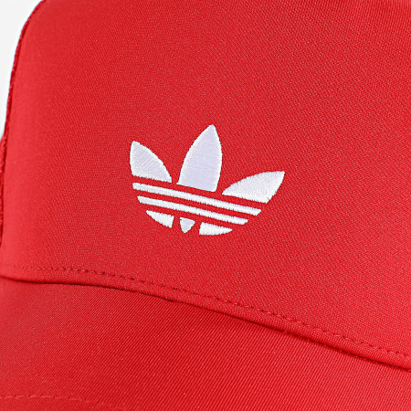 Adidas Originals - Casquette Trucker Curved KC8061 Rouge Blanc