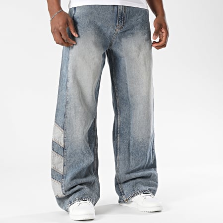 Adidas Originals - Jean Baggy KE0112 Bleu Denim