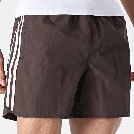 Adidas Originals - Short Jogging A Bandes Sprinter KE1662 Marron Rose Clair