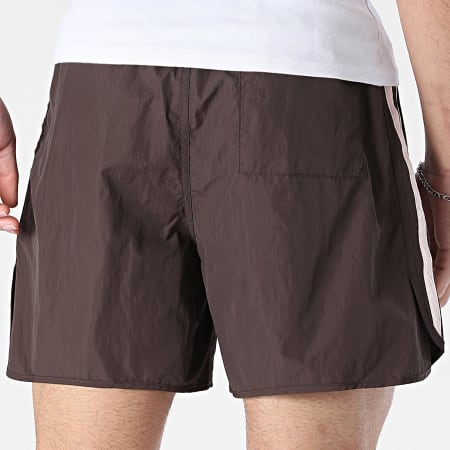 Adidas Originals - Short Jogging A Bandes Sprinter KE1662 Marron Rose Clair