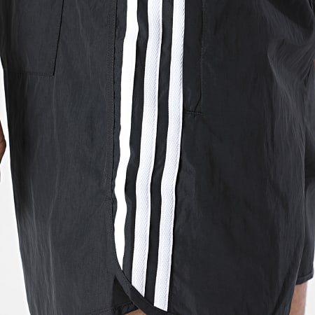 Adidas Originals - Short Jogging A Bandes Sprinter KE3571 Noir Blanc