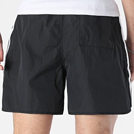 Adidas Originals - Short Jogging A Bandes Sprinter KE3571 Noir Blanc