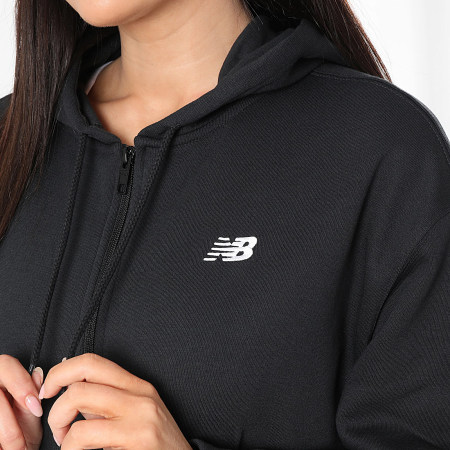 New Balance - Sudadera con Capucha Oversize Mujer WJ41501 Negro
