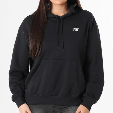 New Balance - Camisola com Capuz Oversize Mulher WT41507 Preto