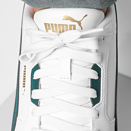 Puma - Zapatillas Shuffle Downtown 402596 Puma Blanco Esmeralda Hielo