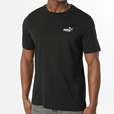 Puma - Camiseta Essential Small Logo 682534 Negro