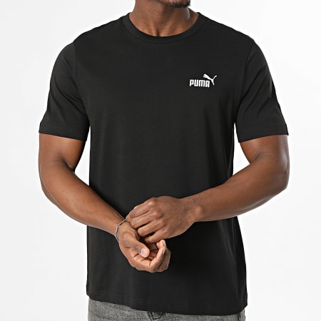 Puma - Camiseta Essential Small Logo 682534 Negro