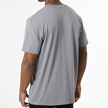 1373997 Under Armour - Tee Shirt Logo Emb Heavyweight 1373997 Gris Anthracite ...