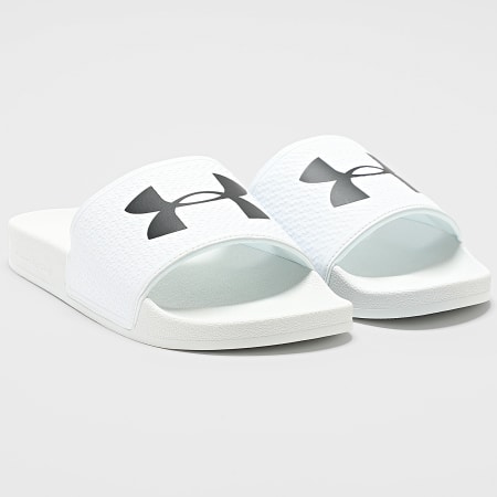 Under Armour - Claquettes 6007527 Blanc Noir