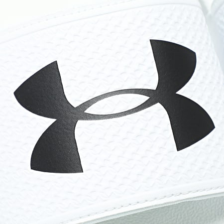 Under Armour - Claquettes 6007527 Blanc Noir