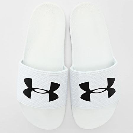 Under Armour - Claquettes 6007527 Blanc Noir