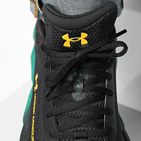 Under Armour - Baskets Halo Runner 6013164 Black Green