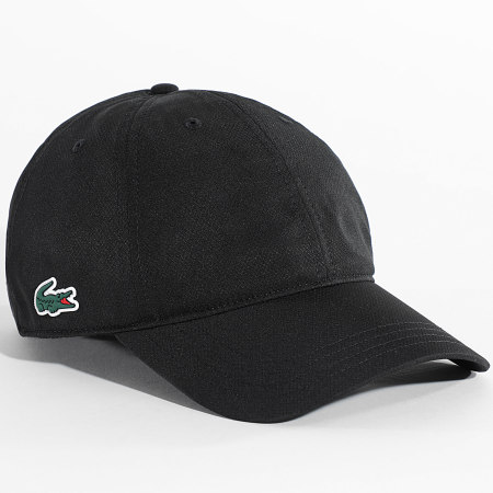 Lacoste - Casquette Logo Crocodile Noir