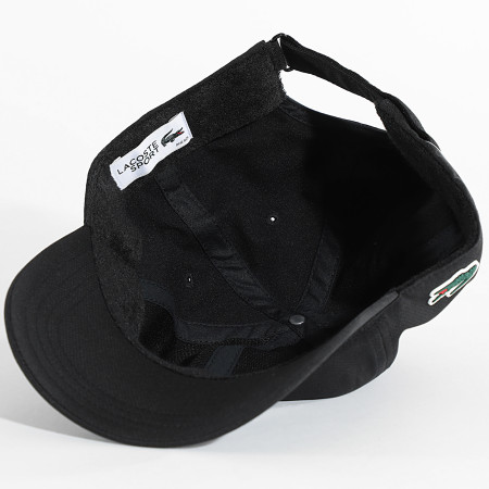 Lacoste - Casquette Logo Crocodile Noir