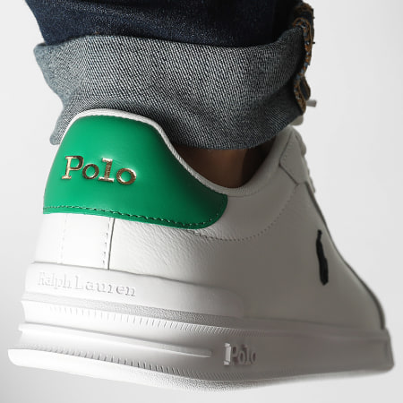 Polo Ralph Lauren - Sneakers Heritage Court II White Green Navy
