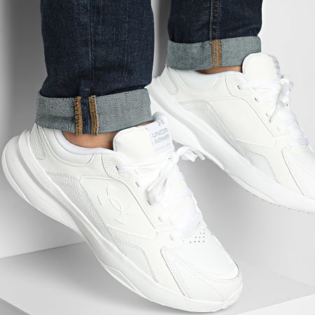 Under Armour - Baskets UA Edge Letaher 3028375 White